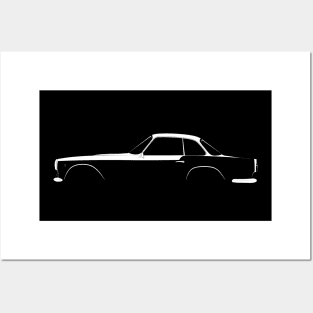 Triumph Italia 2000 Silhouette Posters and Art